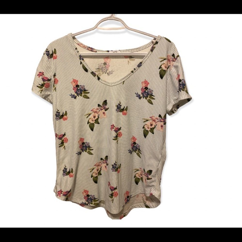Ardene floral tee XL